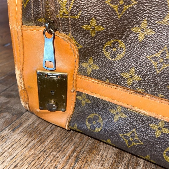Vintage Louis Vuitton The French Company Suitcase Travel Bag Unisex - Picture 10 of 11